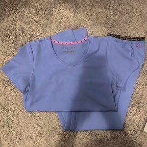 Heart Soul Ciel Blue Scrubs